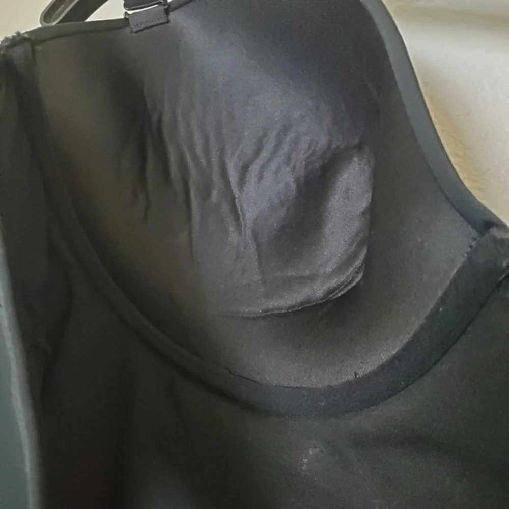 Old‎ Navy Women's Black Strapless Balconette One Piece Underwire Swimsuit XXL